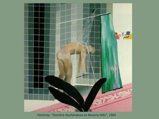Hockney: "Hombre duchándose en Beverly-Hills", 1964
 