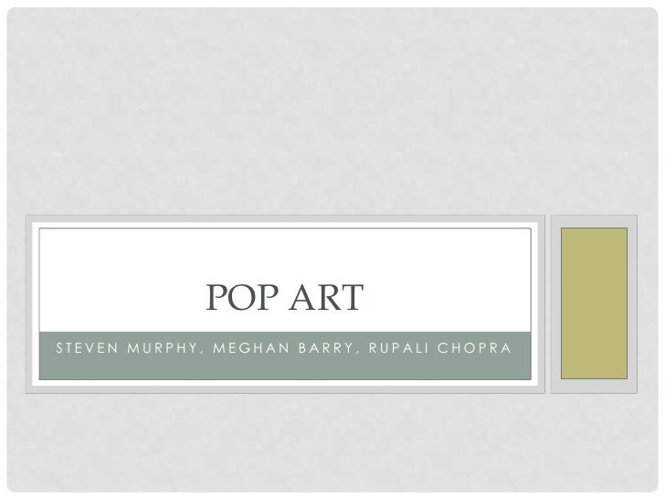 pop art powerpoint template