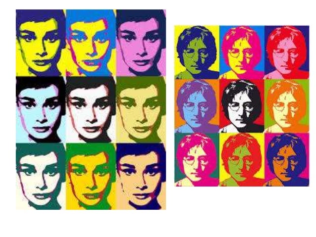 pix Pop Art Color Scheme pop art warhol 9 presentation2