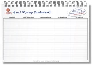 Email Marketing Message Development tool