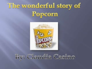 Popcorn presentation