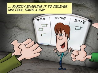 ... rapidly enabling it to DELIVER
multiple times a day
 