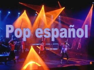Pop español 