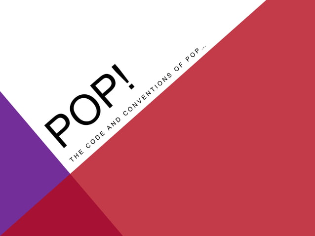 Pop Genre Research PPT pop-genre-research-ppt