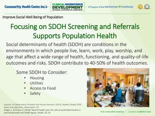 Improving the Health Outcomes of Both Patients AND Populations | PPTX