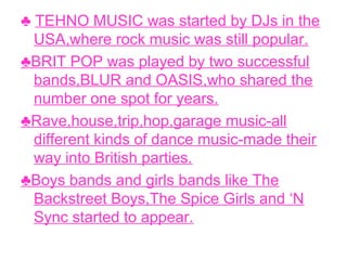 Pop music in britain | PPT