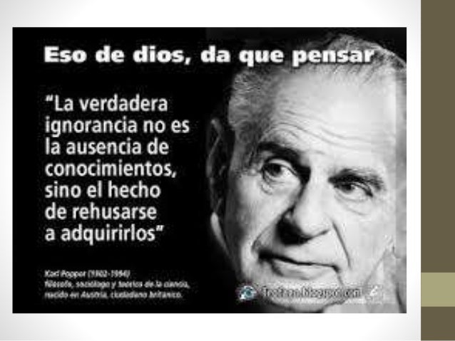Popper y el falsacionismo