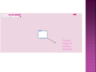 Puedes
elegir el
tamaño
deseado.
 