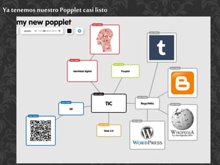 Ya tenemos nuestro Popplet casi listo
 