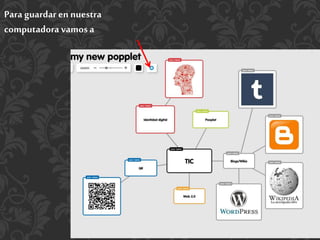 Para guardar en nuestra
computadora vamosa
 