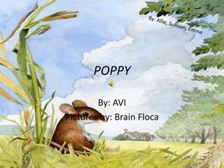 POPPY
By: AVI
Pictures by: Brain Floca
 
