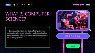 Introduction to Basic Computer Science and Fundamental Concepts | PPTX