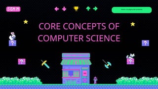 Introduction to Basic Computer Science and Fundamental Concepts | PPTX
