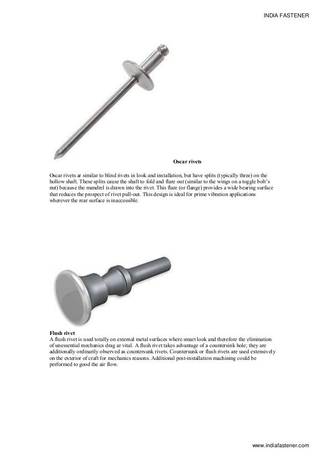 Pop rivet fastener