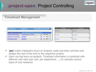 ]project-open[ OSS Project Mangement