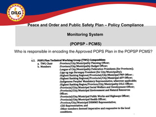 Pops Documents Peace and Order and Public Safety-Planning-and-POPS-PCMS | PPTX