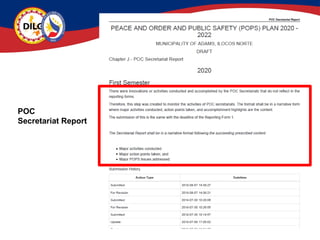 Pops Documents Peace and Order and Public Safety-Planning-and-POPS-PCMS | PPTX