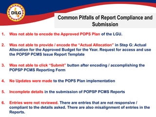 Peace and Order and Public Safety-Planning-and-POPS-PCMS | PPTX