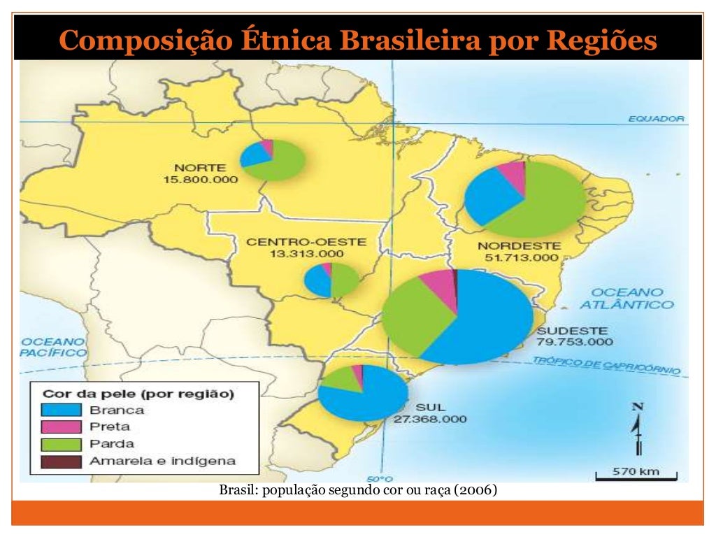 A População Brasileira é Bem Distribuida Pelo Territorio