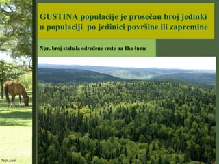 MIGRACIJE
Povremeni, periodični odlasci jedinki iz
populacije (zbog hrane, promene
klimatskih faktora) i njihovo vraćanje u
populaciju
Seobe ptica
 