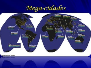 Mega-cidades
 