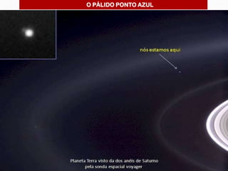 O PÁLIDO PONTO AZUL
 