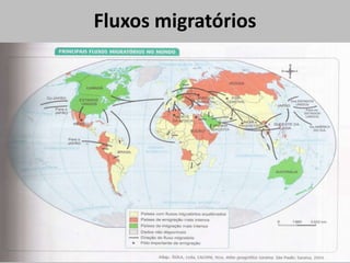 Fluxos migratórios
 