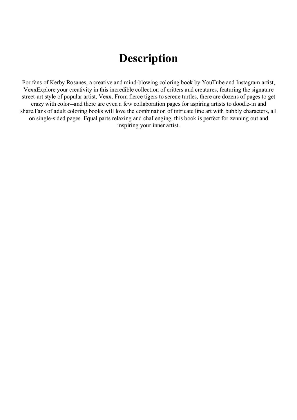 POPULAR EPUB Creatopia: A Coloring Book BY Vexx zip best popular