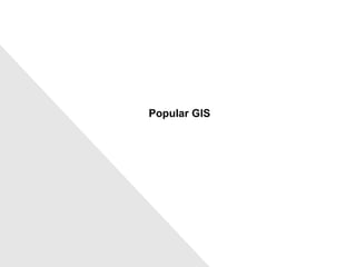 Popular GIS 