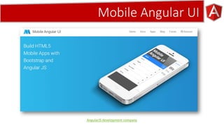 Popluar AngularJS Frameworks | PPT