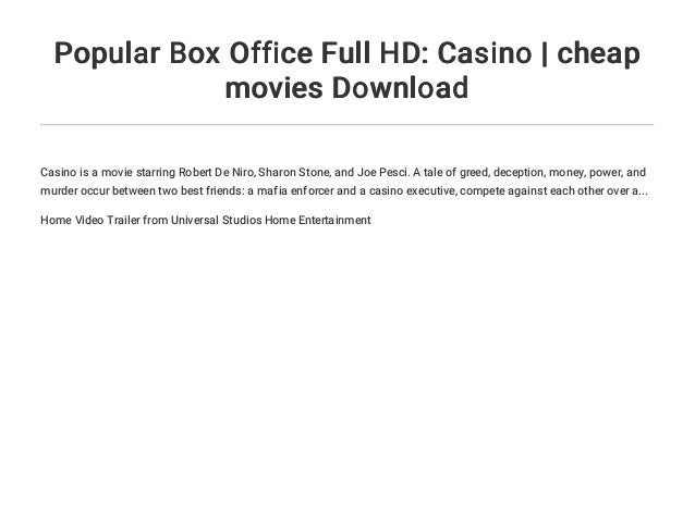 Casino Movie Download Casino Movie Download