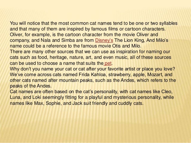 Popular Cat Names pptx popular-cat-names-pptx