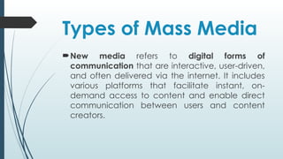 Popular Culture - Mass Media and Social Media.pptx