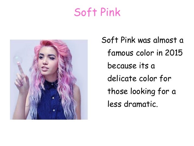 Popular Hair Colour Trends Of 2015