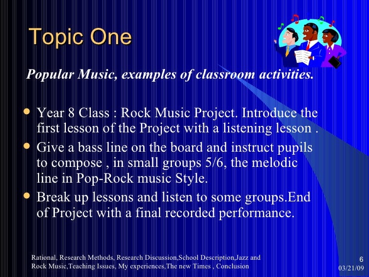 Popular Music And Teaching Issues Power Point Presentation