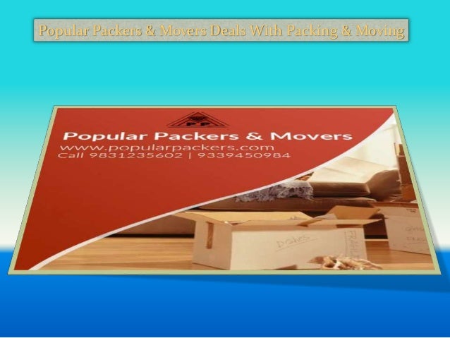 Movers and packers deals