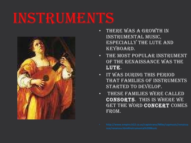 Popular Songs And Dances Of The Renaissance Period