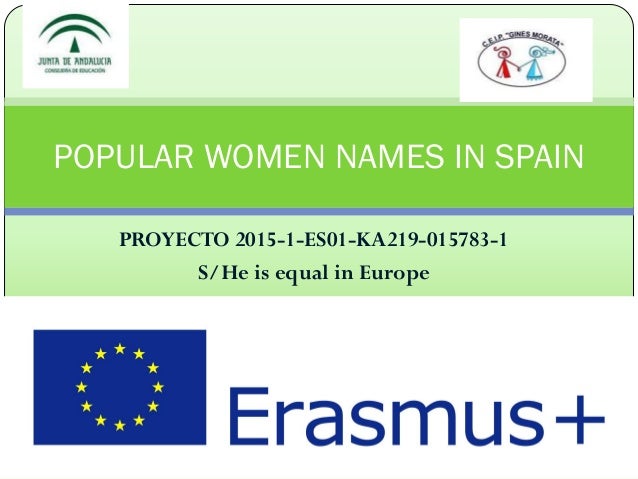 Popular Women Names In Spain