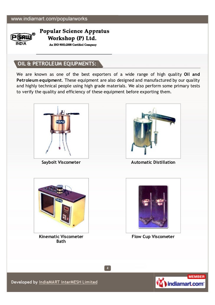 Popular Science Apparatus Private Limited, Ambala, Research