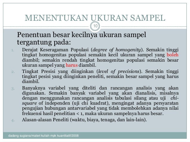 kuantitatif data sampling teknik teknik penelitian Populasi sampling dan kuantitatif data sampling teknik teknik penelitian Populasi sampling dan