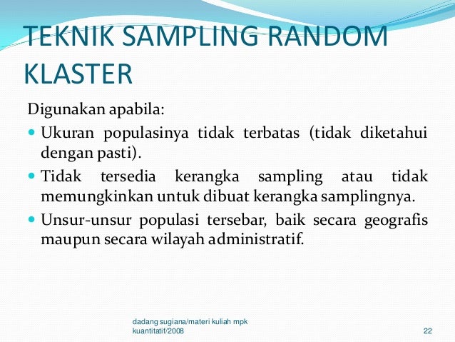 sampling data teknik kuantitatif dan sampling Populasi penelitian teknik sampling data teknik kuantitatif dan sampling Populasi penelitian teknik