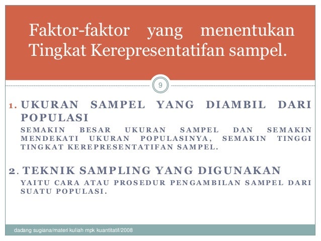 data kuantitatif teknik sampling sampling penelitian dan Populasi teknik data kuantitatif teknik sampling sampling penelitian dan Populasi teknik