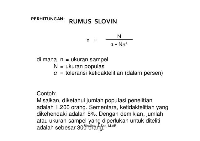 Populasi dan teknik penarikan sampel [compatibility mode]