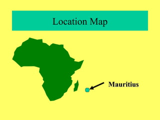 Location Map Mauritius 