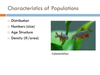 Population Ecology