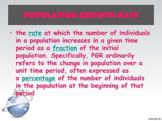 Population and demography