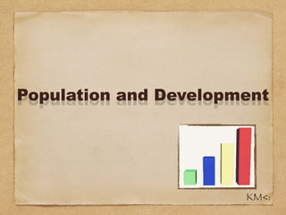 Population and Development
KM<:
 