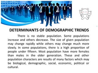 Population and related issues | PPTX