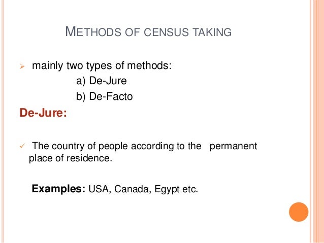 Population data sources