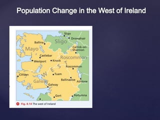 Population density and problems Ireland
